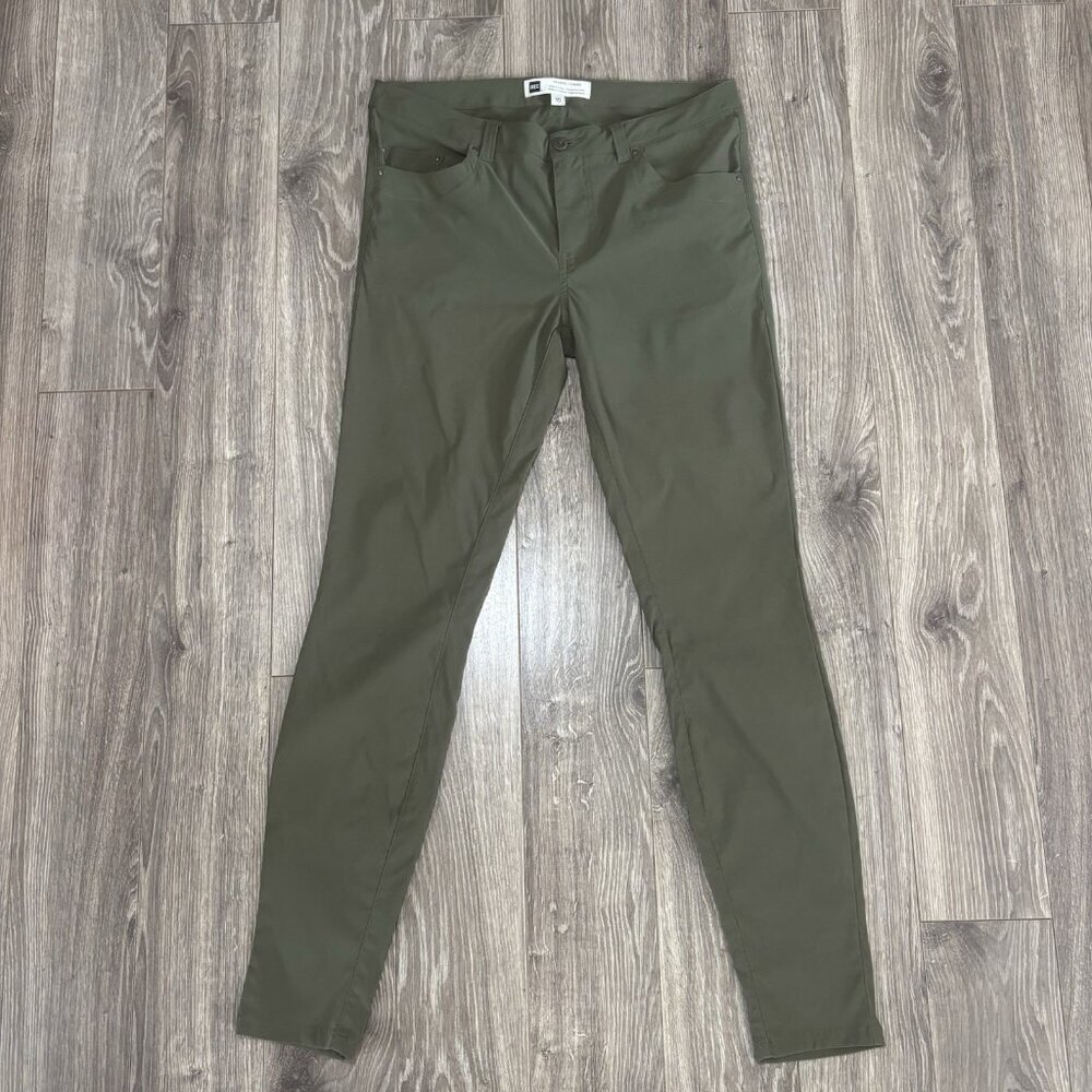 MEC Faraday Womens Hiking Pants Sz 10 Nylon Outdoor Technical Gorpcore Trail